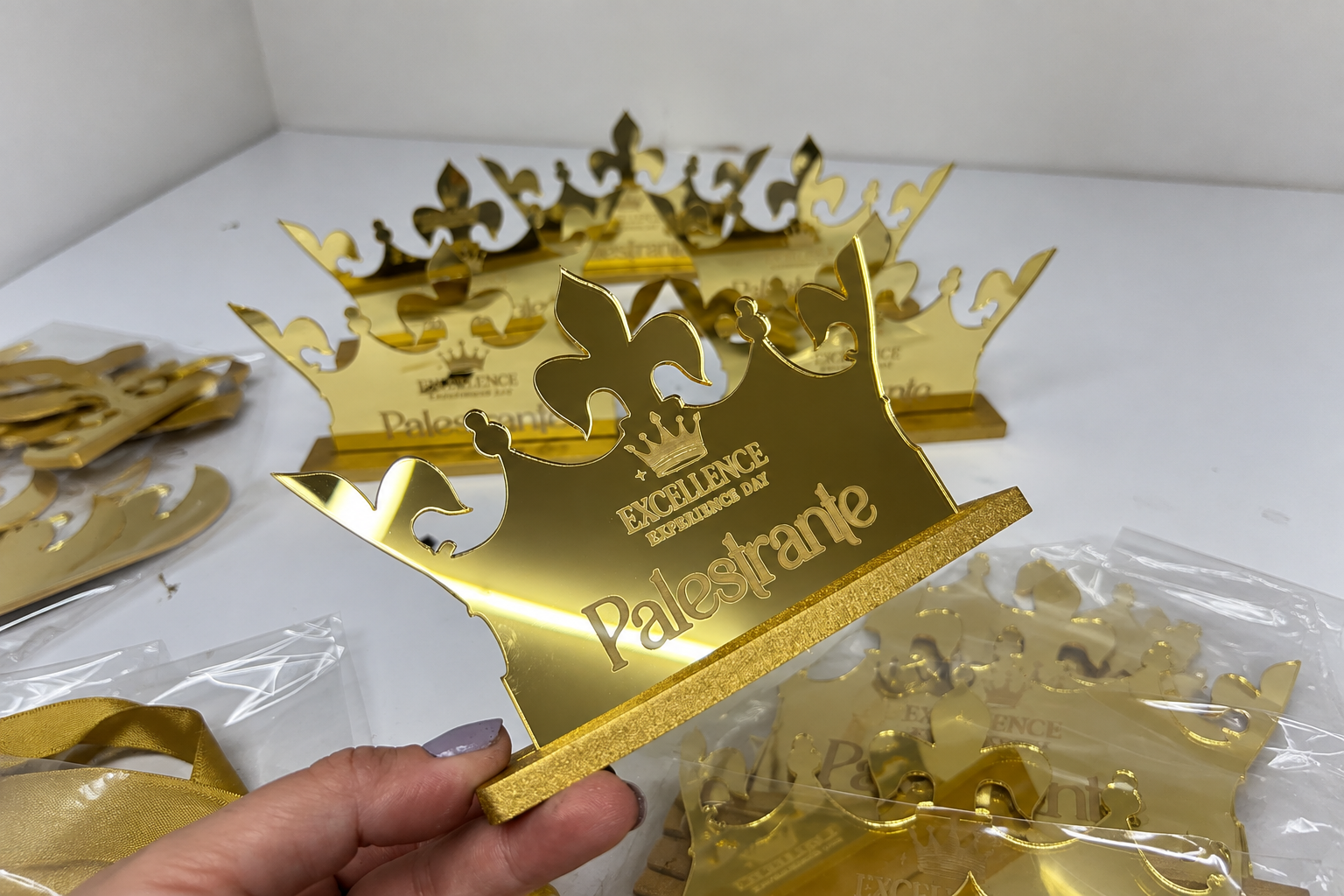Troféu personalizado